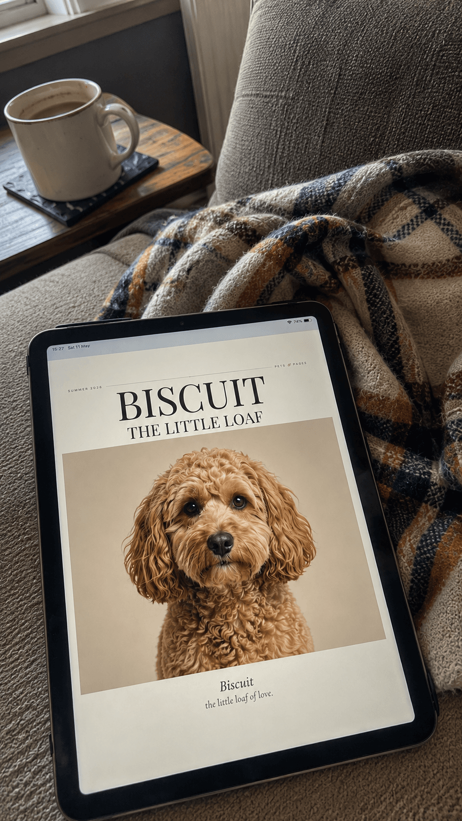 Customer photo of Biscuit's book