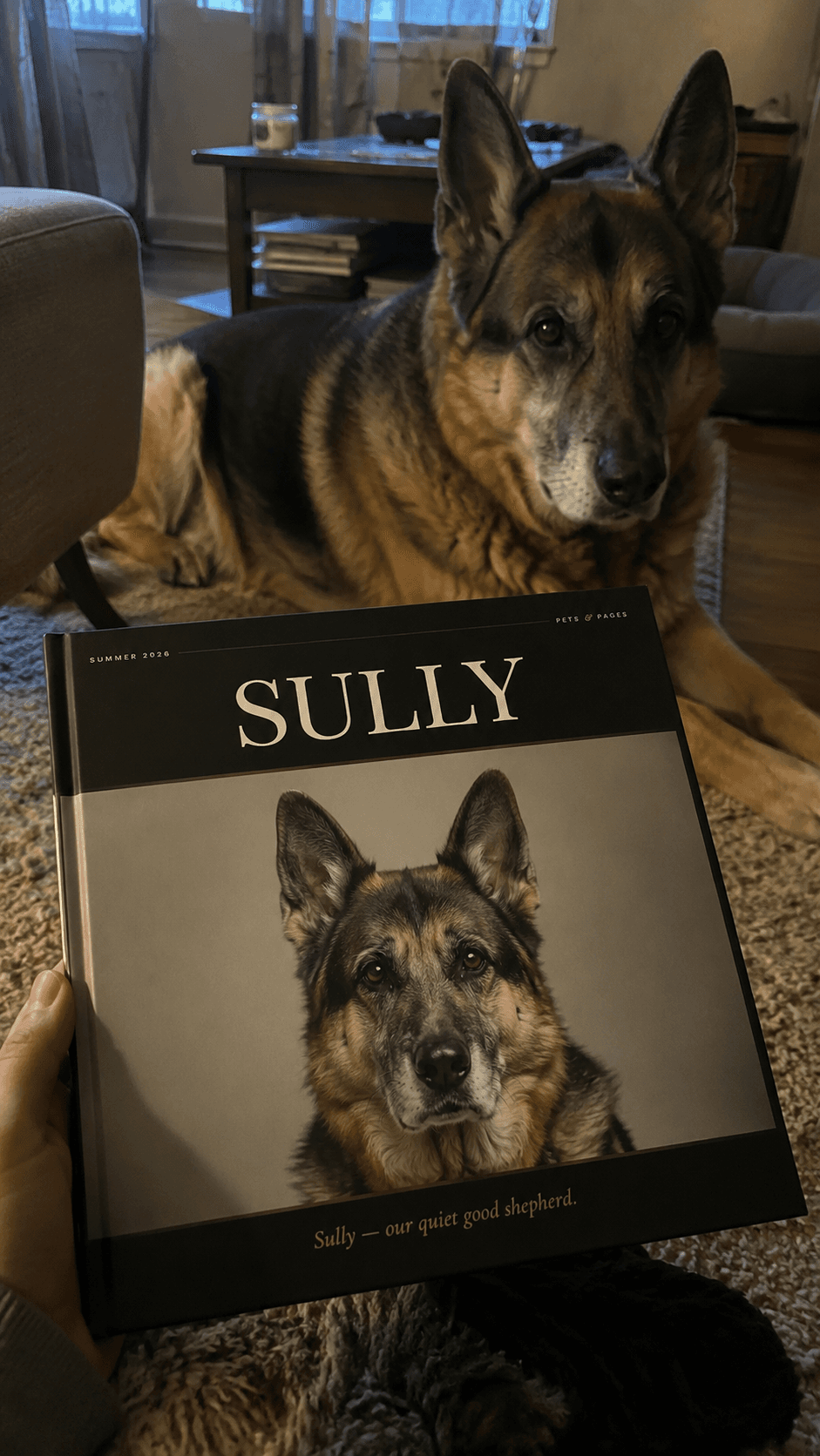 Customer photo of Sully's book