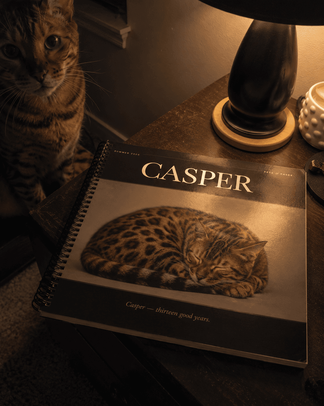 Customer photo of Casper's book